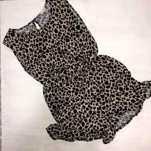 BIBI cheetah romper